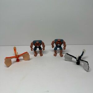 Fisher Price Imaginext T-Rex Mountain Vintage Caveman & Birds Figures Mattel Toy